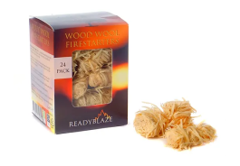 READYBLAZE WOOD WOOL FIRESTARTERS 24PCS 50629 READYBLAZE ΠΡΟΣΑΝΑΜΜΑ 24PCS 50629 